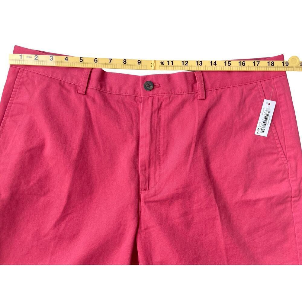 Amazon Essentials Men’s Slim Fit 9" Chino Shorts Washed Red NWT - Size 38 - Picture 7 of 13